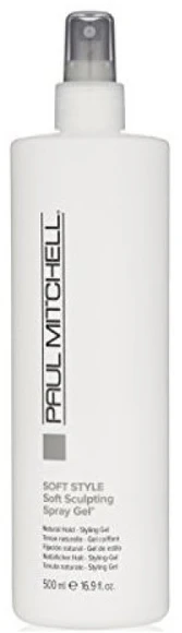 Paul Mitchell Soft Style Soft Sculpting plaukų formavimo gelis be parabenų, skirtas natūraliai fiksacijai, 500 ml