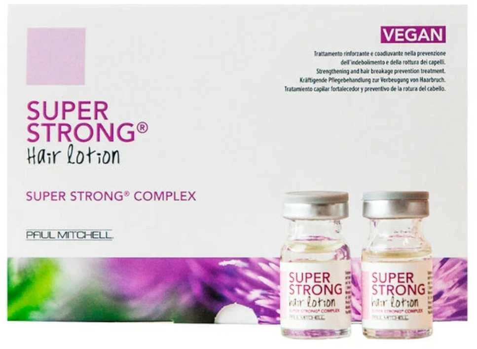 Plaukų ampulės Paul Mitchell Super Strong Hair Lotion 12x6ml
