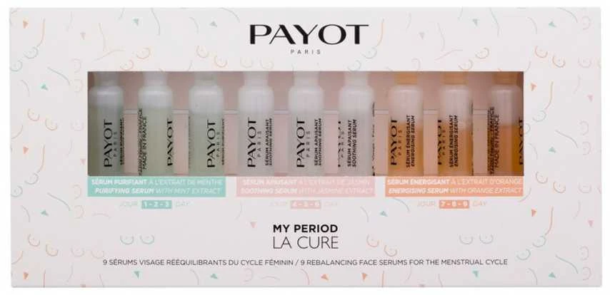 Veido ampulės Payot My Period La Cure, 9x1.5ml