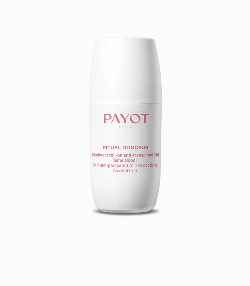 Payot Rituel Douceur Déodorant Roll-on Fraîcheur rutulinis antiperspirantas be alkoholio, 75 ml