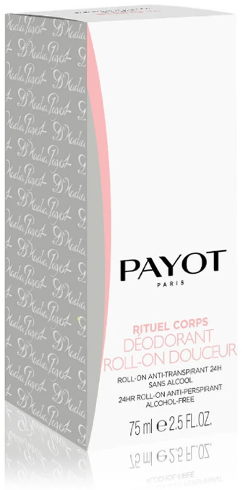 Payot Rituel Douceur Déodorant Roll-on Fraîcheur rutulinis antiperspirantas be alkoholio, 75 ml