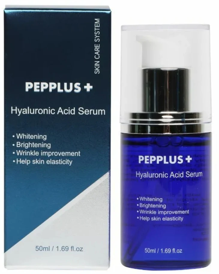 PEPPLUS Hyaluronic Acid Serum hialurono rūgšties serumas, 50 ml
