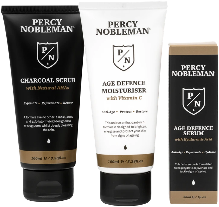 Percy Nobleman Age Defence Kit Veido priežiūros priemonių rinkinys vyrams, 1vnt