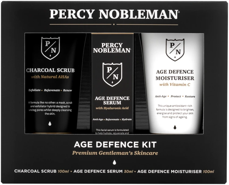 Percy Nobleman Age Defence Kit Veido priežiūros priemonių rinkinys vyrams, 1vnt