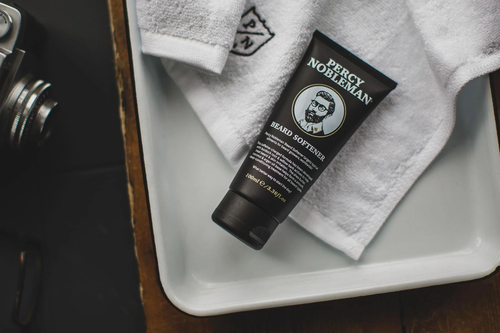 Percy Nobleman Beard Softener Barzdos plaukus minkštinantis kondicionierius, 100 ml