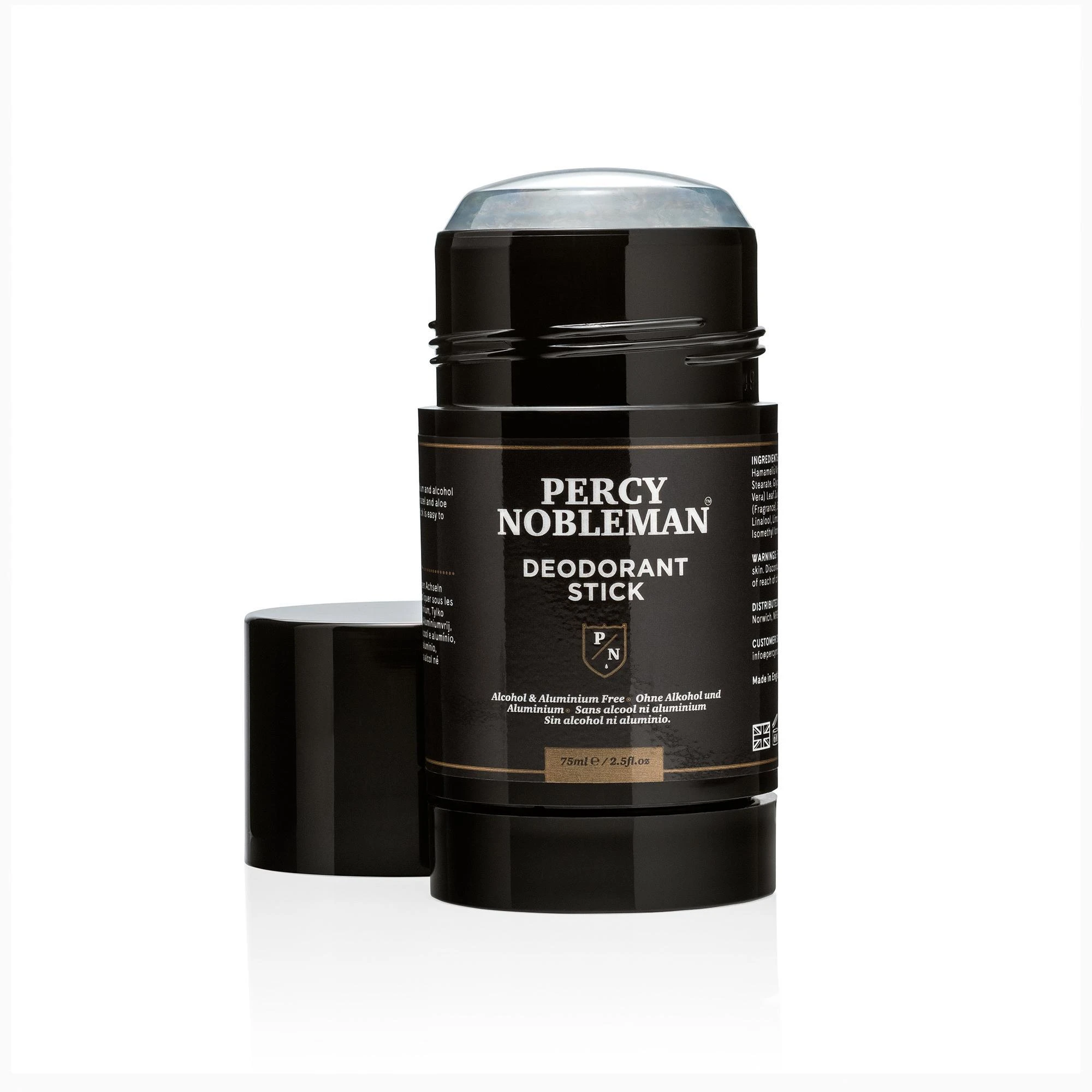 Percy Nobleman Dezodorantas Stick Tepamas dezodorantas vyrams, 75 ml
