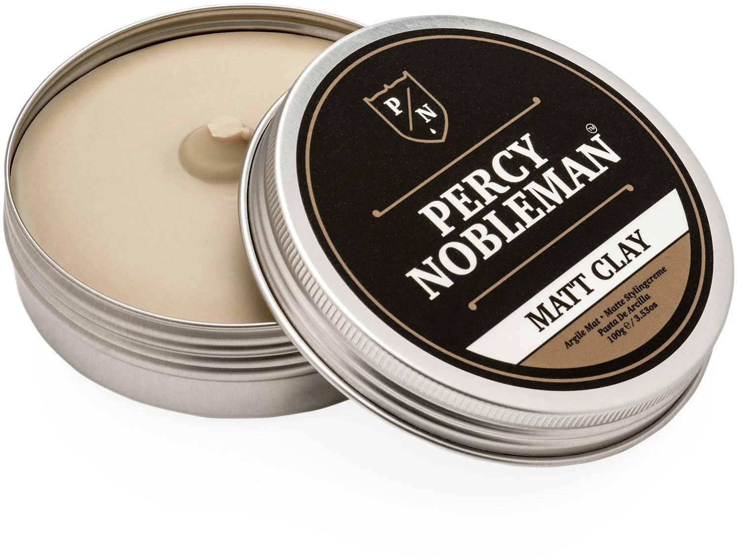 Percy Nobleman Matt Clay Plaukų modeliavimo molis, 100 ml