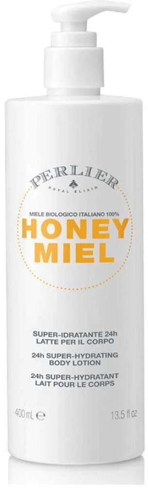 Perlier Honey 24H Super-Hydrating Losjonas kūnui intensyviai drėkinantis kūno losjonas, 400 ml