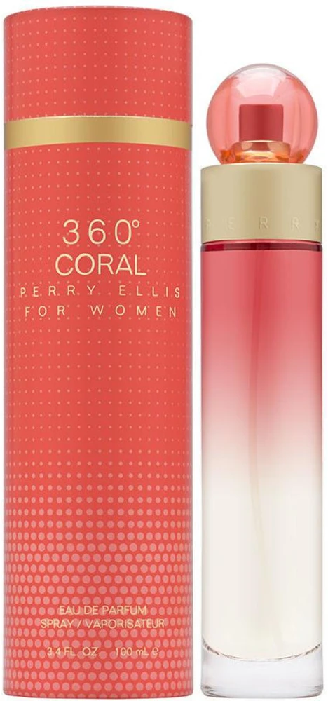 Perry Ellis 360 Coral EDP parfumuotas vanduo moterims, 100 ml
