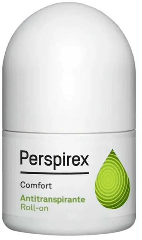 Perspirex Comfort rutulinis dezodorantas su žalia lašo ikona