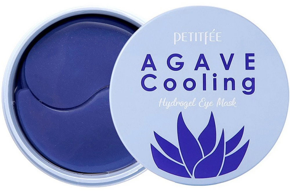 Petitfee Agave Cooling Hydrogel Eye Mask paakių pagalvėlės, 60 vnt