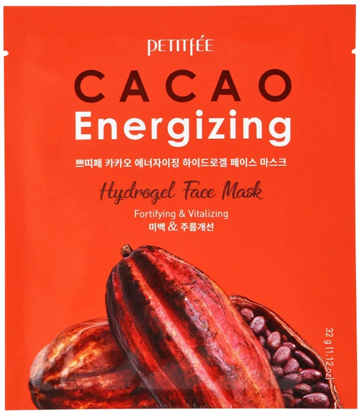 Petitfee Cacao Energizing Fortifying Gel Mask For Face, 32 g