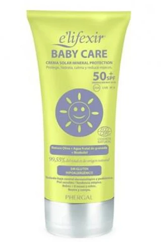 Phergal Elifexir Kūdikių priežiūros kremas Solar Mineral Spf50 100ml
