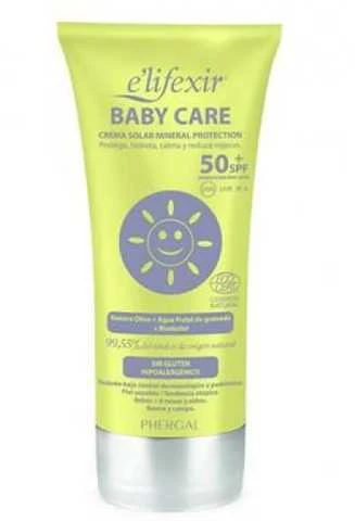 Phergal Elifexir Kūdikių priežiūros kremas Solar Mineral Spf50 100ml