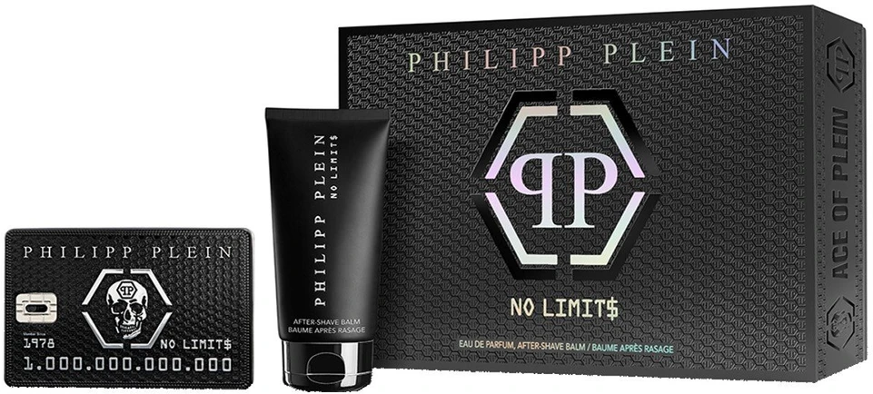 Philipp Plein No Limit$ EDP rinkinys vyrams (EDP 50 ml + Balzamas po skutimosi 50 ml)