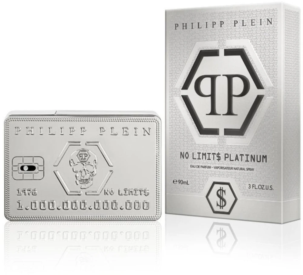 Philipp Plein No Limits Platinum EDP parfumuotas vanduo vyrams, 90 ml