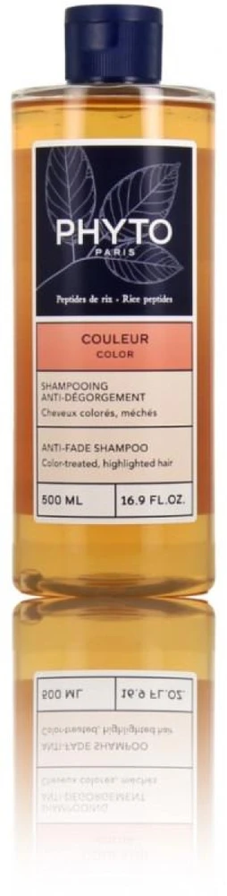 Phyto Color Anti-Fade Šampūnas šampūnas dažytiems ir paryškintiems plaukams, 500 ml