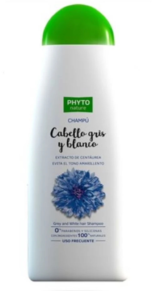"Phyto Nature" žilų ir baltų plaukų šampūnas 400ml