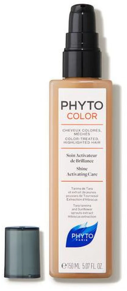 Phyto PhytoColor Shine Activating Care plaukų spalvą paryškinanti priemonė, 150 ml