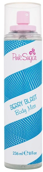 Rožinė Sugar Aquolina Rožinė Sugar Berry Blast Body Purškiklis moterims, 236 ml