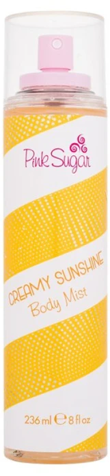 Rožinė Sugar Aquolina Rožinė Sugar Creamy Sunshine Body Purškiklis moterims, 236 ml