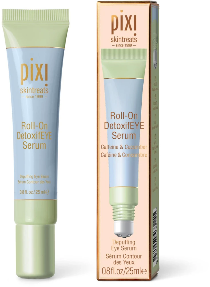 Pixi Roll-On DetoxifEYE Serum skaistinamasis paakių serumas, 25 ml