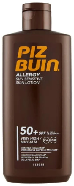 "Piz Buin" losjonas nuo alergijos Spf50 200ml