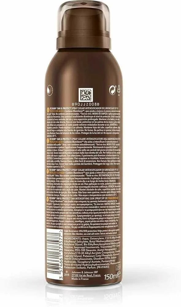 Piz Buin Tan And Protect Tan Intensifying Sun Purškiklis SPF 30 purškiamas apsauginis losjonas nuo saulės, 150 ml