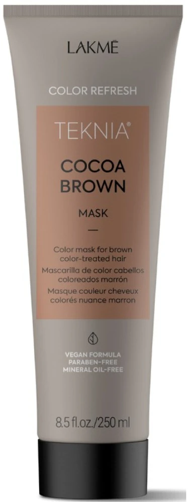 Plaukų priežiūros priemonių rinkinys Lakme Teknia Color Refresh Cocoa Brown, rudais atspalviais dažytiems plaukams
