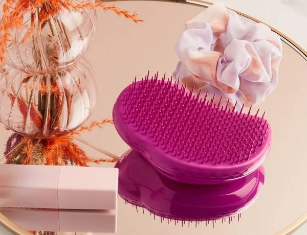 Plaukų šepetys Tangle Teezer Fine & Fragile Berry Bright