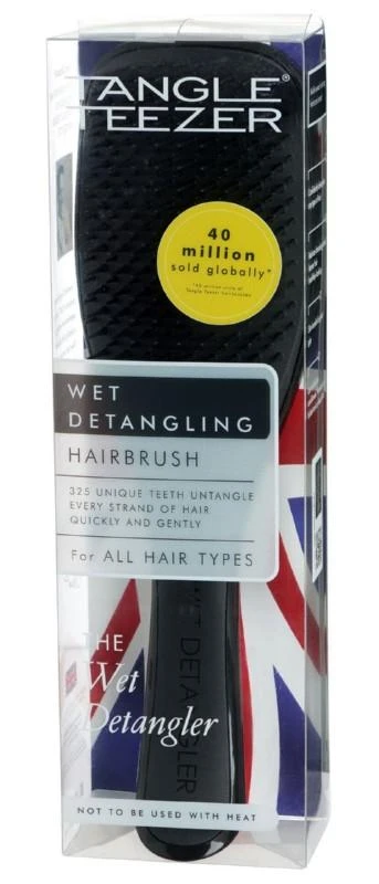 Plaukų šepetys Tangle Teezer Wet Detangler Juodas