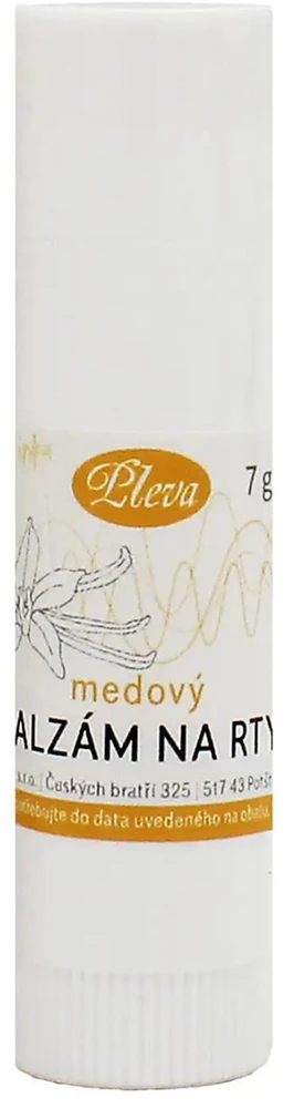 Pleva Honey Lūpų balzamas with Vanilla Flavor lūpų balzamas, 7 g