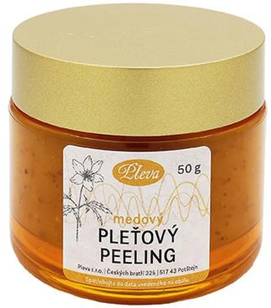 Pleva Skin Peeling With Honey veido šveitiklis su medumi, 50 g
