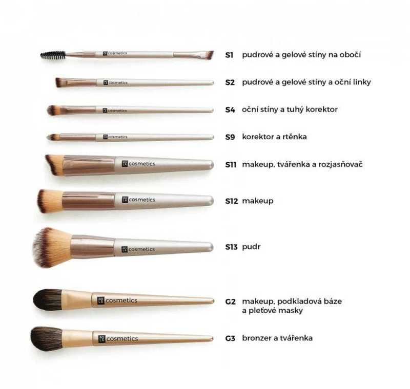 Pola Cosmetics Kosmetikos šepetėlių rinkinys