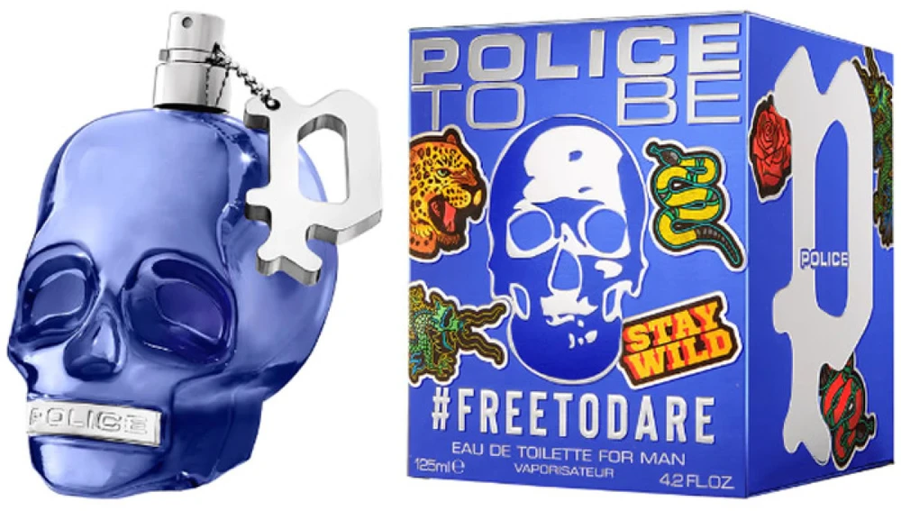 Police Freetodare Man tualetinis vanduo purškiklis 125ml