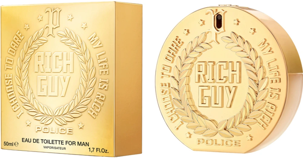 Versace Police Rich Guy For Man EDT tualetinis vanduo vyrams, 50 ml