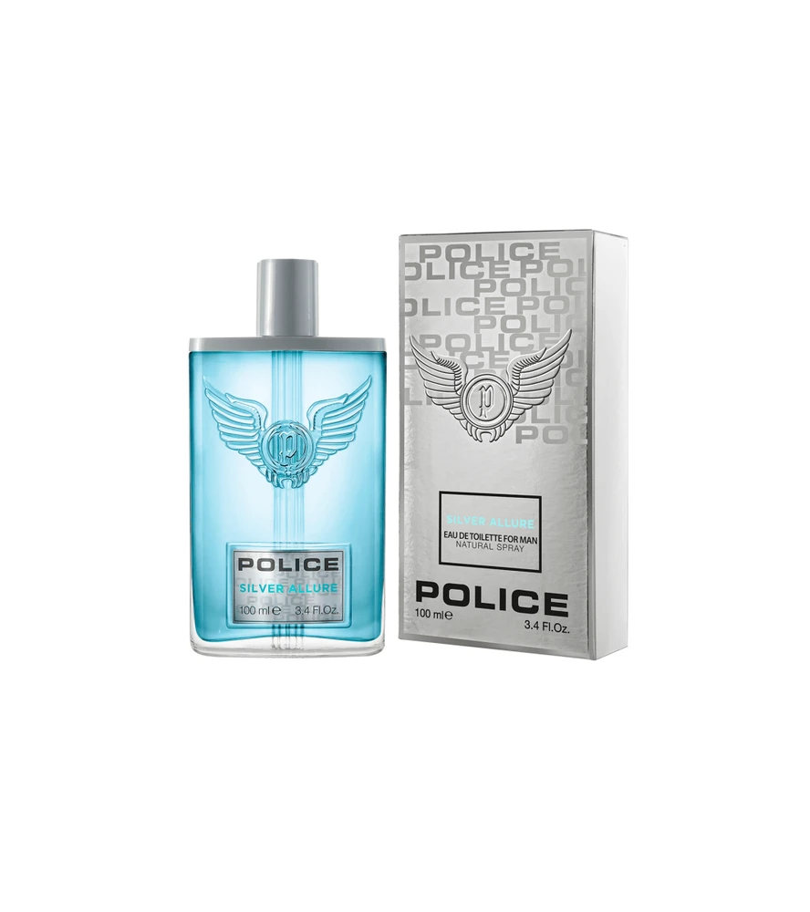 Police Sidabrinis Allure EDT tualetinis vanduo vyrams, 100 ml