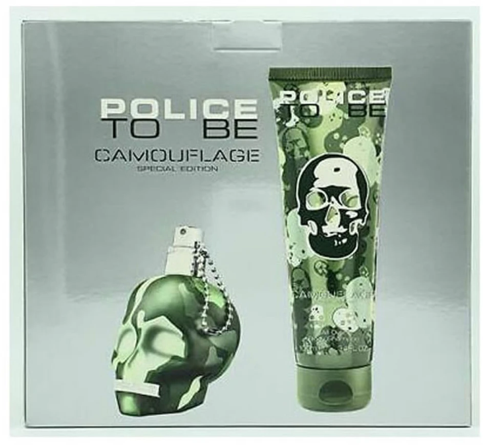 Police To Be Camouflage Eau De Toilette Purškiklis 40ml 2 dalių rinkinys