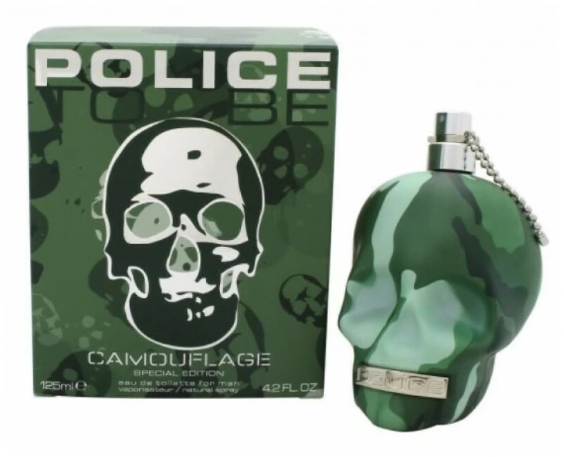 Tualetinis vanduo vyrams Police To Be Camouflage Special Edition Eau De Toilette Purškiklis 125ml