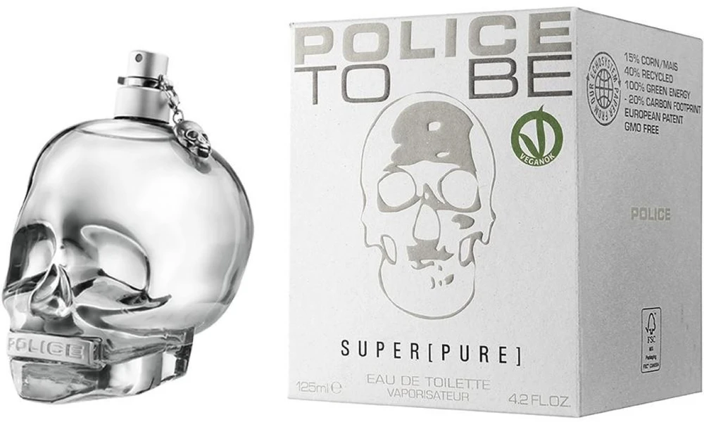 Police To Be Super Pure EDT tualetinis vanduo unisex, 125 ml