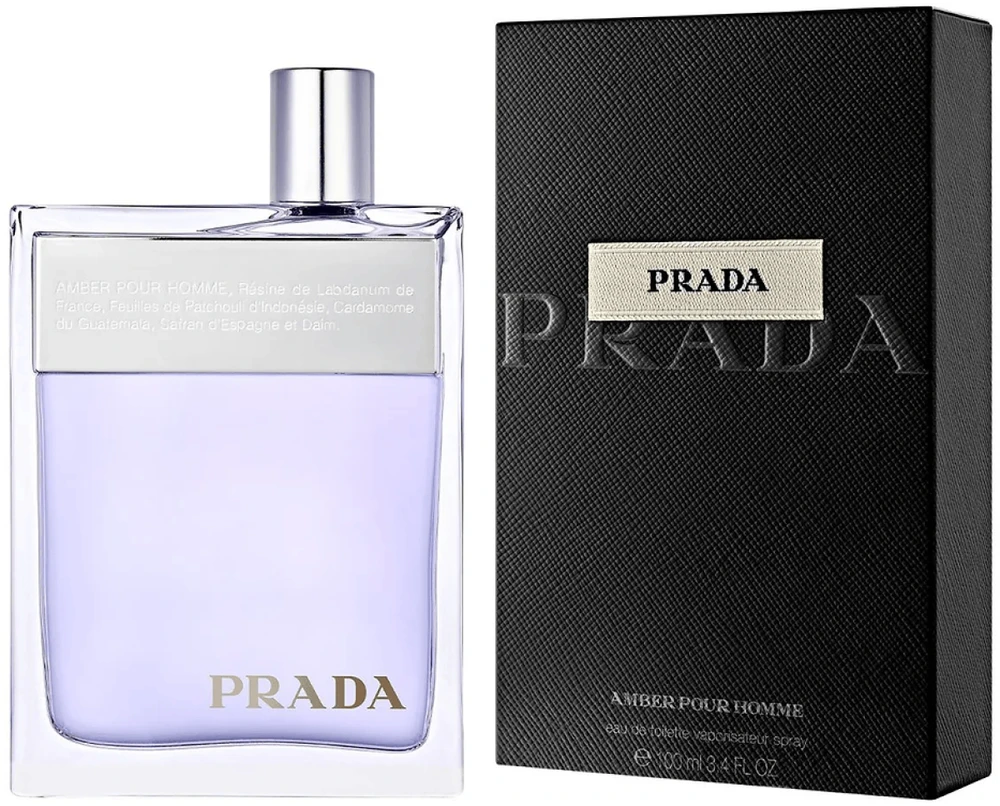 Prada Amber Pour Homme EDT tualetinis vanduo, 100 ml