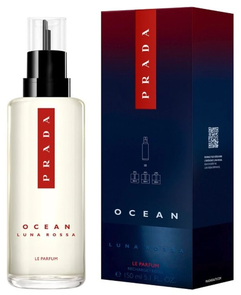 Prada Luna Rossa Ocean Le Parfum - parfém (náplň), 150 ml