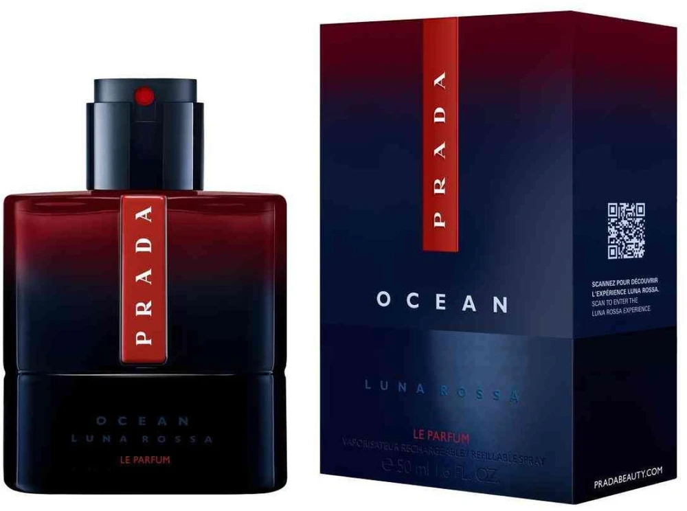Prada Luna Rossa Ocean Pour Homme PP kvepalai vyrams, 50 ml