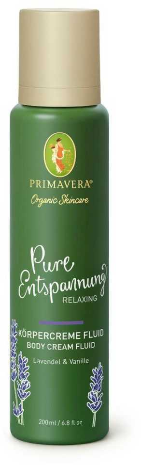 Primavera Body Kreminis Relaxing ( Body Kreminis Fluid), 200 ml