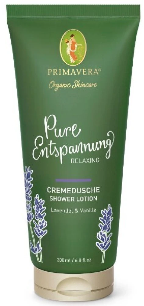 Primavera Kreminis dušo losjonas „Atpalaiduojantis“ (dušo losjonas), 200 ml