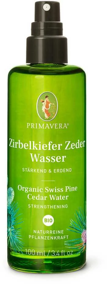 Primavera ekologiškas gėlių vanduo „Pušų ir kedrų“, 100 ml