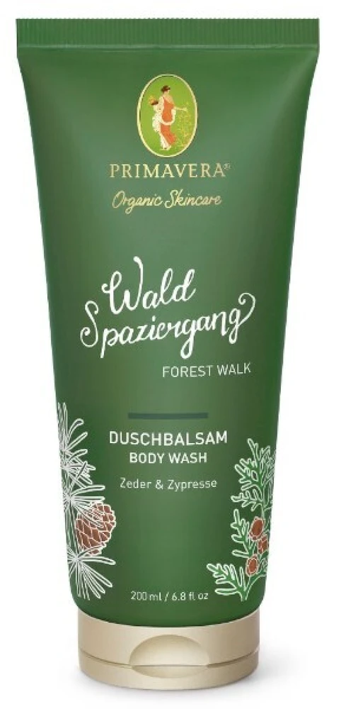Primavera Kreminis dušo želė Forest Walk ( Kūno prausiklis), 200 ml