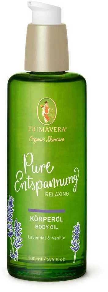 Primavera atpalaiduojamasis kūno aliejus (kūno aliejus), 100 ml