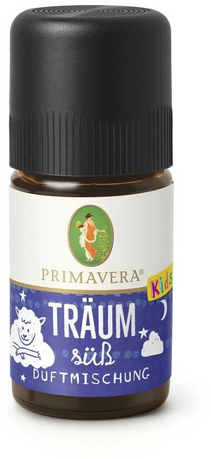 Primavera Kids eterinių aliejų mišinys, tamsus buteliukas 5 ml