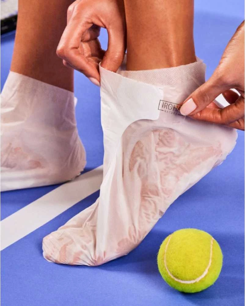 Profesionali kaukė pėdoms Iroha Professional Foot Socks Mask Argan & Macadamia su argano ir makadamijos aliejais, 1 pora